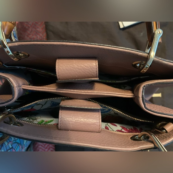 Gucci Bamboo shopper leather tote - Picture 4 of 5